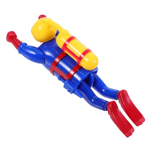 FRCOLOR Kreatives Badespielzeug für Junge Mädchen Aufziehbarer Taucher Wasserspielzeug für Badewanne für Kleinkinder Sicheres und Süßes Design Fördert Spiel und Motorik von FRCOLOR