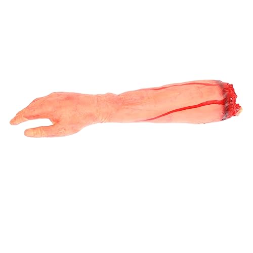 FRCOLOR Kürbis Halloween Deko Gruselige Abgetrennte Hand für Spukhaus Realistisches Körperteil für Halloween Partys und Platzsparend von FRCOLOR