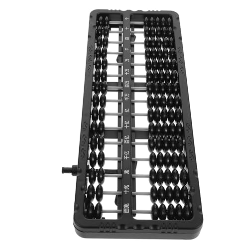 FRCOLOR Kunststoff Abacus für Stangen mit Perlen Lernspielzeug für Mentale Arithmetik und Mathematische Fähigkeiten Robust und Kindgerecht für Mathematikunterricht von FRCOLOR