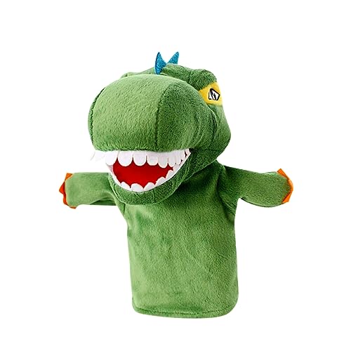 FRCOLOR Kuschelige Dinosaurier Handpuppe mit Offenem Mund Weiches Plüschtier für Fördert Fantasie und Familienbindung für Kindergarten und Kinderpartys FRCOLOR Kuschelige Dinosaurier Handpuppe mit Offenem Mund Weiches Plüschtier für Fördert Fantasie und Familienbindung für Kindergarten und Kinderpartys von FRCOLOR