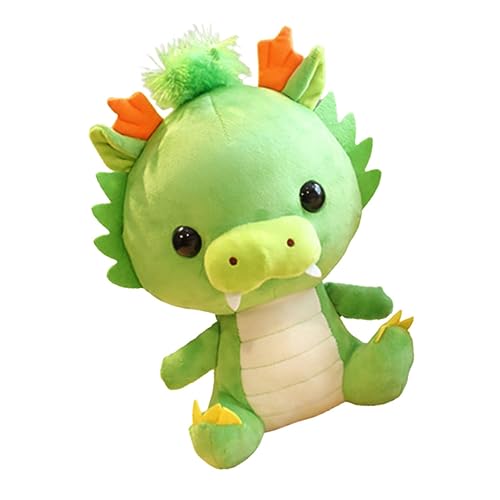 FRCOLOR Kuscheltier Drache Plüsch Drachenpuppe für Neujahr Dekorativer Cartoon Drache als Süßes Maskottchen für Zuhause und Feiern FRCOLOR Kuscheltier Drache Plüsch Drachenpuppe für Neujahr Dekorativer Cartoon Drache als Süßes Maskottchen für Zuhause und Feiern von FRCOLOR