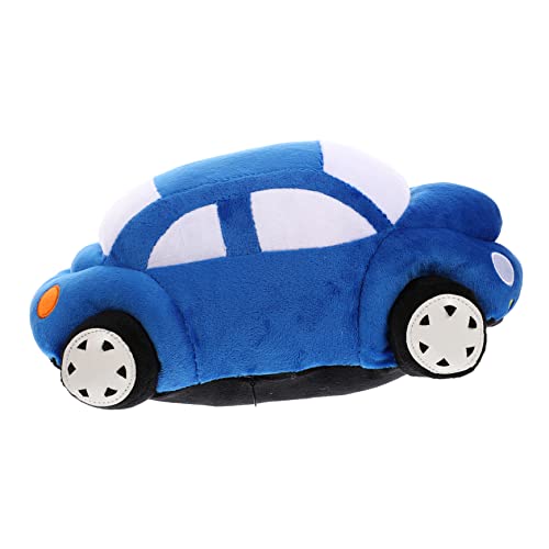 FRCOLOR Kuschelweiches Cartoon Auto Plüschtier Kreatives Kissen für Erwachsene Blau Reisekissen für Altersgruppen FRCOLOR Kuschelweiches Cartoon Auto Plüschtier Kreatives Kissen für Erwachsene Blau Reisekissen für Altersgruppen von FRCOLOR