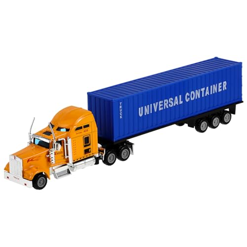 FRCOLOR LKW Modellspielzeug Kleines Containerfahrzeug für Jungen Realistische Details Langlebig für Geburtstagsfeiern und Dekorationen von FRCOLOR
