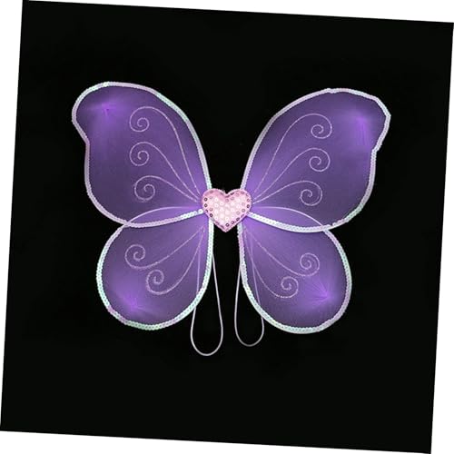 FRCOLOR Lavendel Tuch Mädchen Cosplay Schmetterlingsflügel Schmetterlingsflügel Schal FRCOLOR Lavendel Tuch Mädchen Cosplay Schmetterlingsflügel Schmetterlingsflügel Schal von FRCOLOR