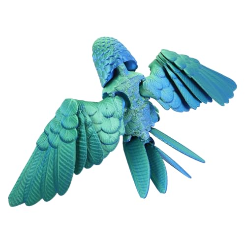 FRCOLOR Lebensechte Gedruckte Papagei Figurine Flexibles Tiermodell Beweglichen Flügeln Dekorative Vogelskulptur für für Jede Gelegenheit FRCOLOR Lebensechte Gedruckte Papagei Figurine Flexibles Tiermodell Beweglichen Flügeln Dekorative Vogelskulptur für für Jede Gelegenheit von FRCOLOR