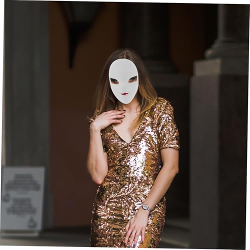 FRCOLOR Leichte Geruchlose Weiße PVC Fuchsmaske zum Bemalen Blanke DIY Maske für Halloween Karneval Cosplay Party Stabile Kunststoff Maske für Kreative Verkleidungen und Handwerksprojekte FRCOLOR Leichte Geruchlose Weiße PVC Fuchsmaske zum Bemalen Blanke DIY Maske für Halloween Karneval Cosplay Party Stabile Kunststoff Maske für Kreative Verkleidungen und Handwerksprojekte von FRCOLOR