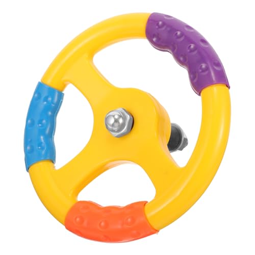 FRCOLOR Lenkrad für Bumper Cars Langlebiges Lenkrad mit Schrauben Rutschfester Griff Bunte Farben Einfache Installation Zubehör für Kinderfahrzeuge und Autoscooter von FRCOLOR