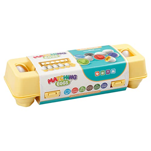 FRCOLOR Lernspielzeug Puzzle Eier Set Montessori Erkennungs und Zuordnungsspiel für Kleinkinder Pädagogisches Farb und Formenspielzeug Handliche Sichere Motorikförderung FRCOLOR Lernspielzeug Puzzle Eier Set Montessori Erkennungs und Zuordnungsspiel für Kleinkinder Pädagogisches Farb und Formenspielzeug Handliche Sichere Motorikförderung von FRCOLOR