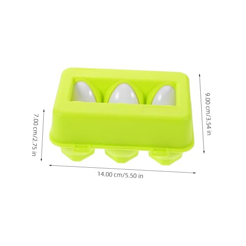FRCOLOR Lernspielzeug Set für Kleinkinder Pädagogisches Ei Form Farb Matching Spiel Sicherer Materialmix Fördert Kognitive Entwicklung Vielseitig Stapel und Zusammensetzbar für Jungen und von FRCOLOR