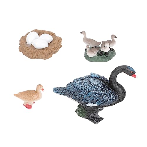 FRCOLOR Lernspielzeug Teiliges Schwarzer Wachstumszyklus Modell Realistische Kunststoff Tierfiguren Pädagogisches Montessori für Natur und Biologieentdeckung von FRCOLOR