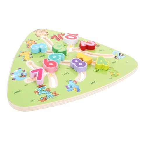 FRCOLOR Lernspielzeug Zahlen Labyrinth Holzspielzeug Kreatives Denkspiel Feinmotorik und Logischem Denken Geeignet für Einzel Mehrspieler Pädagogisches Ab Jahren FRCOLOR Lernspielzeug Zahlen Labyrinth Holzspielzeug Kreatives Denkspiel Feinmotorik und Logischem Denken Geeignet für Einzel Mehrspieler Pädagogisches Ab Jahren von FRCOLOR
