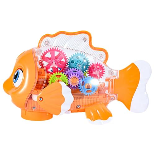 FRCOLOR Leuchtendes Transparentes Getriebefisch Spielzeugauto mit Musik Automatischer Richtungsänderung und Universalrädern Mechanisches Kinderauto für Jahre Fördert Hand Auge FRCOLOR Leuchtendes Transparentes Getriebefisch Spielzeugauto mit Musik Automatischer Richtungsänderung und Universalrädern Mechanisches Kinderauto für Jahre Fördert Hand Auge von FRCOLOR