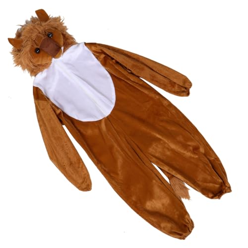FRCOLOR Löwen-kostüm Jumpsuit Cartoon Animal Cosplay Outfit für Jungen und Mädchen Atmungsaktiv Weicher Stoff Bequemes Anziehen für Halloween Schulaufführungen und Verkleidungsspiele FRCOLOR Löwen-kostüm Jumpsuit Cartoon Animal Cosplay Outfit für Jungen und Mädchen Atmungsaktiv Weicher Stoff Bequemes Anziehen für Halloween Schulaufführungen und Verkleidungsspiele von FRCOLOR