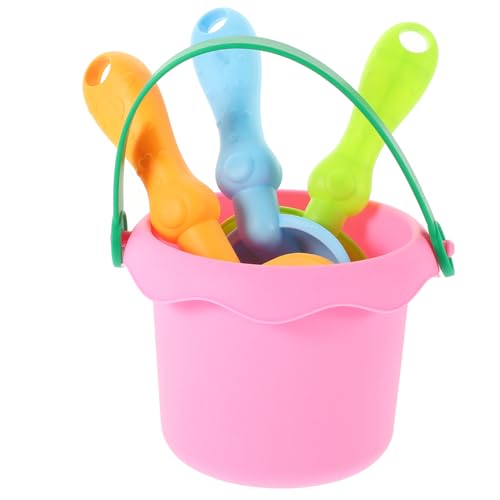 FRCOLOR Lustigen Tragbaren Strandspielzeugen für Sandspielzeug mit Schaufel Eimer und Bunten Zubehörteilen für Strand und Spielplatz Zufällige Farbe Zufällige Farbe von FRCOLOR
