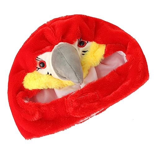 FRCOLOR Lustiger Papageien Hut Party Kostüm Kopfbedeckung Karneval Erwachsene Adorable Cartoon Accessoire für Fasching Festival Cosplay Fotospaß von FRCOLOR