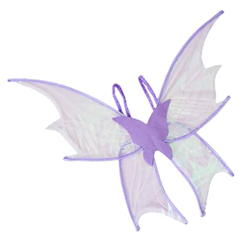 FRCOLOR Magische Kostümflügel für Halloween Karneval Kindergeburtstage mit Glitzer Cosplay Festliche Anlässe Hautfreundlich von FRCOLOR