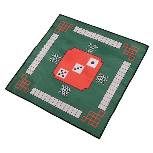 FRCOLOR Mahjong Tischmatte rutschfeste Schalldämpfende Dicke Tischdecke für Poker Domino und Brettspiele Abwischbar für Spieltische Geeignet Grün FRCOLOR Mahjong Tischmatte rutschfeste Schalldämpfende Dicke Tischdecke für Poker Domino und Brettspiele Abwischbar für Spieltische Geeignet Grün von FRCOLOR