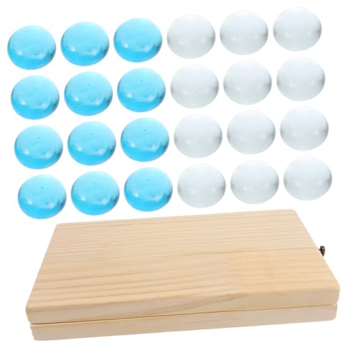 FRCOLOR Mancala Brettspiel aus Faltbares Strategiespiel mit Schloss Lernspielzeug für Familien Denkspiel für Geburtstag und Freizeit Langlebig und Einfach zu Bedienen FRCOLOR Mancala Brettspiel aus Faltbares Strategiespiel mit Schloss Lernspielzeug für Familien Denkspiel für Geburtstag und Freizeit Langlebig und Einfach zu Bedienen von FRCOLOR