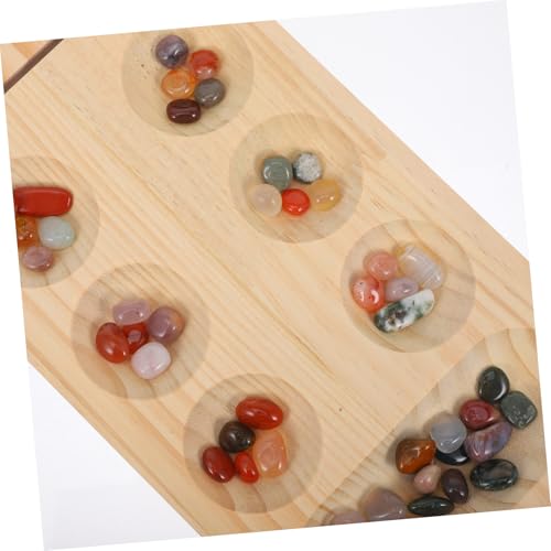 FRCOLOR Mancala Holzspiel mit Faltbarem Brett und Edelsteinsteinen Tragbares Strategiespiel für Erwachsene Fördert Räumliches Denken und Strategische Fähigkeiten Mit Sicherem Verschluss FRCOLOR Mancala Holzspiel mit Faltbarem Brett und Edelsteinsteinen Tragbares Strategiespiel für Erwachsene Fördert Räumliches Denken und Strategische Fähigkeiten Mit Sicherem Verschluss von FRCOLOR