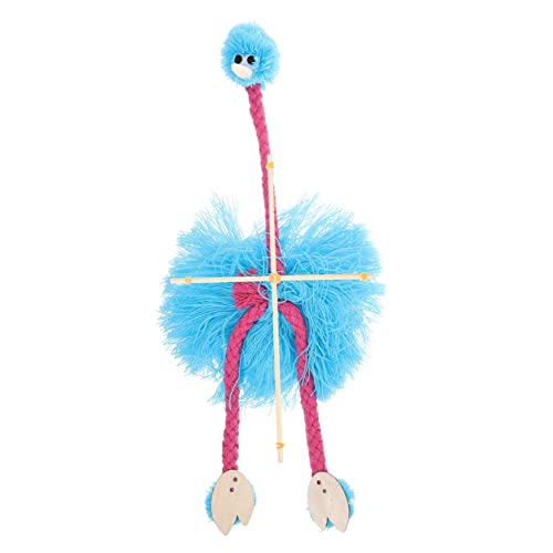FRCOLOR Straußen Handpuppe für Kinder Interaktive Marionette Kreatives Puppenspielzeug für Aufführungen Plüsch Figur für Spiel und Lernen von FRCOLOR