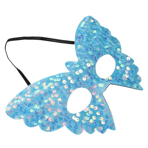 FRCOLOR Maske Halloween Cartoon-Kleidung Leuchtende Tierornamente funkeln süßes Schlangendekor süße Kleidung Schmetterling Mardi Gras Mask Polyester Sky-blue FRCOLOR Maske Halloween Cartoon-Kleidung Leuchtende Tierornamente funkeln süßes Schlangendekor süße Kleidung Schmetterling Mardi Gras Mask Polyester Sky-blue von FRCOLOR