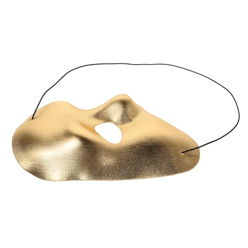 FRCOLOR Maske Halloween verkleidung Kostümzubehör Partyzubehör Vlies Golden FRCOLOR Maske Halloween verkleidung Kostümzubehör Partyzubehör Vlies Golden von FRCOLOR