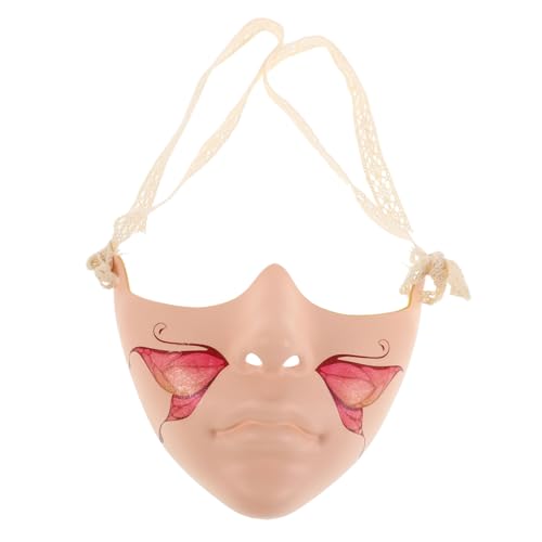 FRCOLOR Maskenmaske Halbmaske Coole Masken Halbgesichtsmaske Halloween Maske Maskenparty Masken Für Erwachsene Maskenmaske Cosplay Kunststoff FRCOLOR Maskenmaske Halbmaske Coole Masken Halbgesichtsmaske Halloween Maske Maskenparty Masken Für Erwachsene Maskenmaske Cosplay Kunststoff von FRCOLOR