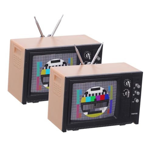 FRCOLOR Maßstab Detailreiches DIY Puppenhaus Tv Modell Kompakte Miniaturmöbel für Wohnzimmer Vielseitig für Sammler und Kreative Puppenhaus Dekoration von FRCOLOR