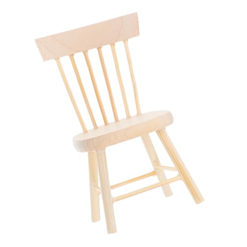 FRCOLOR Maßstab Mikrolandschaft Dekoration Handgefertigte Mini Holzmöbel Geeignet für Garten und Hofszenerien Kreative Puppenhaus Accessoires von FRCOLOR