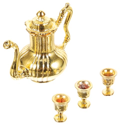 FRCOLOR Maßstab Mini Metall und Tasse Dekoratives Puppenhaus Zubehör Gold Realistische Miniatur für Puppen und Mikro Szenerien FRCOLOR Maßstab Mini Metall und Tasse Dekoratives Puppenhaus Zubehör Gold Realistische Miniatur für Puppen und Mikro Szenerien von FRCOLOR