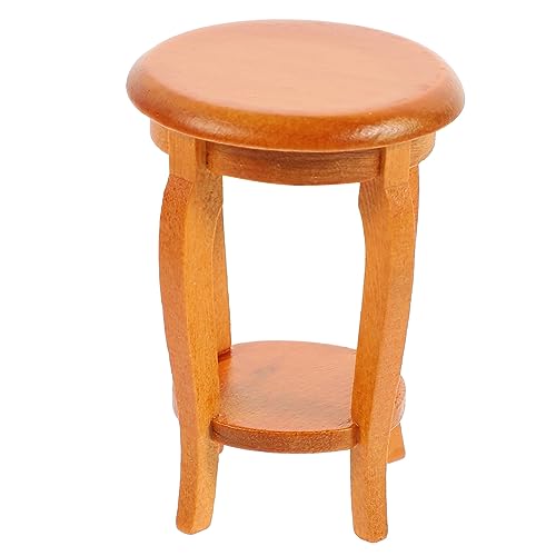 FRCOLOR Maßstab Puppenhaus Möbelspielzeug Stabiles Design Passend für Puppen und Miniaturhäuser Sicheres Holz als Puppensitz und Dekoration FRCOLOR Maßstab Puppenhaus Möbelspielzeug Stabiles Design Passend für Puppen und Miniaturhäuser Sicheres Holz als Puppensitz und Dekoration von FRCOLOR