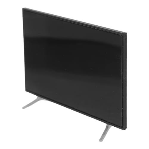 FRCOLOR Maßstab Puppenhaus Wohnzimmer Dekoration Modern Mini Tv als Requisite für Puppenhaus Realistisches Modell von FRCOLOR