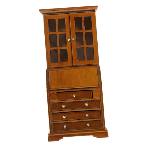 FRCOLOR Maßstab Realistisches Puppenhaus Möbelstück Leichter Miniatur Schrank für Basteln Langlebig Kompakt als Deko für Puppenhaus Schlafzimmer FRCOLOR Maßstab Realistisches Puppenhaus Möbelstück Leichter Miniatur Schrank für Basteln Langlebig Kompakt als Deko für Puppenhaus Schlafzimmer von FRCOLOR