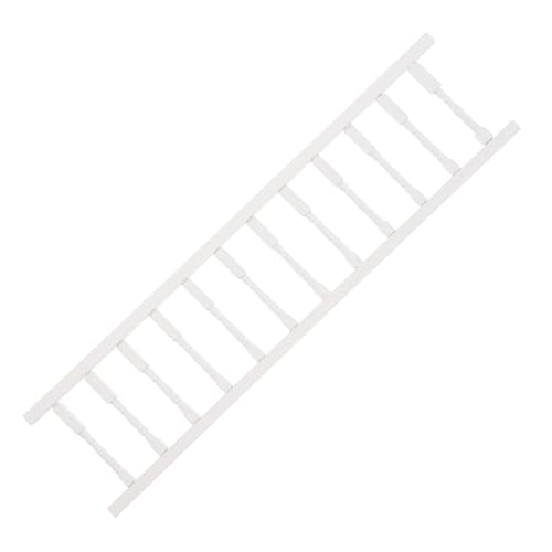 FRCOLOR Maßstab Stabile Holztreppe für Puppenhaus Realistisches Design Vielseitig für Spiel Bastelprojekte und Miniatur Dekoration von FRCOLOR