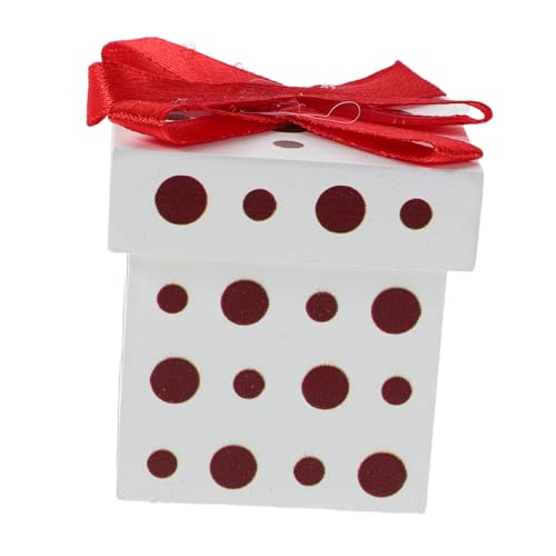 FRCOLOR Maßstab Weihnachtsgeschenkboxen Dekorationen für Puppenhäuser Kreative Spielzeuge für Ergänzung für Miniatur Szenen und Ausstellungen von FRCOLOR
