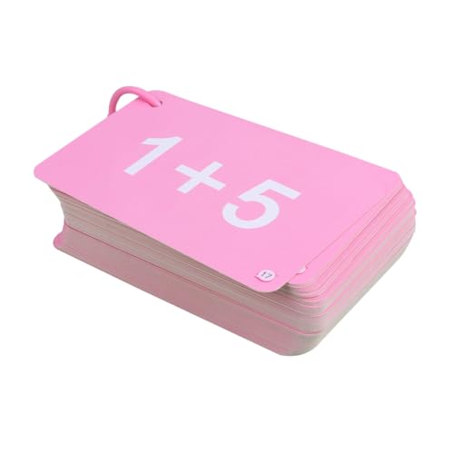 FRCOLOR Mathe Lernkarten Set Teilig für Vorschule und Grundschule Lernspiel Addition Subtraktion Multiplikation Division Pädagogisch für Jungen und Mädchen von FRCOLOR