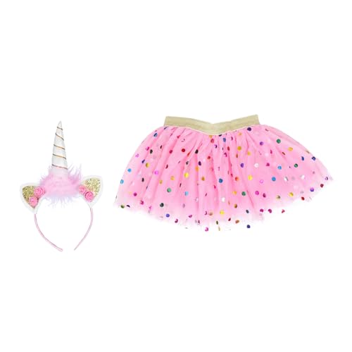 FRCOLOR Mesh Tutu Rock für Mädchen Buntes Elastisches Party Kostüm mit Punkten für Aufführungen Karneval und Geburtstagsfeiern FRCOLOR Mesh Tutu Rock für Mädchen Buntes Elastisches Party Kostüm mit Punkten für Aufführungen Karneval und Geburtstagsfeiern von FRCOLOR