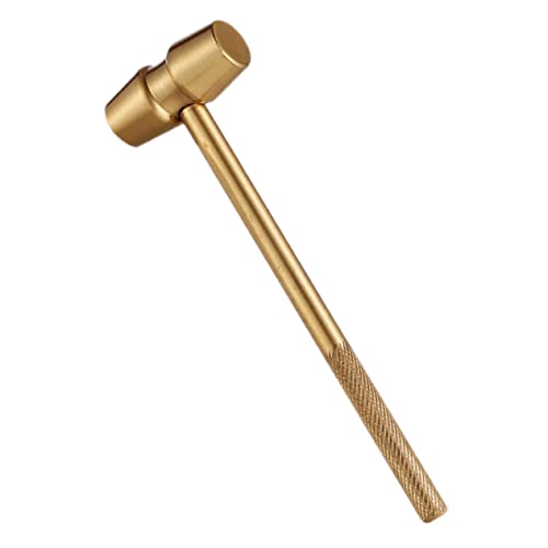 FRCOLOR Messing Hammer Dekoration Retro Tischornament Kompakt Dekorativer Kleiner Hammer als für Wohnzimmer und Büro FRCOLOR Messing Hammer Dekoration Retro Tischornament Kompakt Dekorativer Kleiner Hammer als für Wohnzimmer und Büro von FRCOLOR