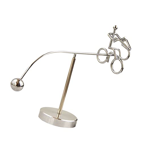 FRCOLOR Metall Balance Tumbler Figur Schreibtisch Deko Stressabbau Physik Lernspielzeug für Büro und Zuhause von FRCOLOR