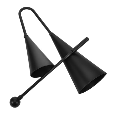 FRCOLOR Metall Doppel Kuhglocke Percussion Instrument mit Mallet Traditionell Leicht Kompakt Klarer Geeignet für Anfänger und Bühnenauftritte Vielseitig Einsetzbar bei Training und Outdoor FRCOLOR Metall Doppel Kuhglocke Percussion Instrument mit Mallet Traditionell Leicht Kompakt Klarer Geeignet für Anfänger und Bühnenauftritte Vielseitig Einsetzbar bei Training und Outdoor von FRCOLOR