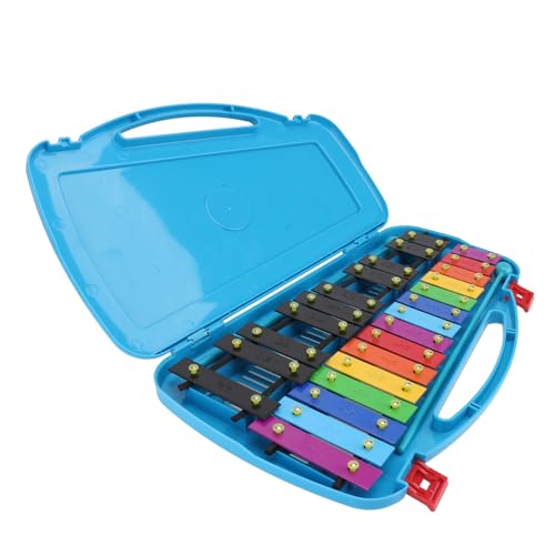 FRCOLOR Metallophon Percussion Musikinstrument Buntes Aluminiumplatten für Stabiler Basis und Buchstabenkennzeichnung Musikalischen Früherziehung FRCOLOR Metallophon Percussion Musikinstrument Buntes Aluminiumplatten für Stabiler Basis und Buchstabenkennzeichnung Musikalischen Früherziehung von FRCOLOR