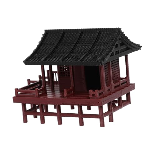 FRCOLOR Mikrolandschaft Dekoration für Aquarium und Bonsai Präzise Miniatur Pavillon Figur für Terrarium und Garten Vielseitig und Langlebig für Kreative Landschaften von FRCOLOR