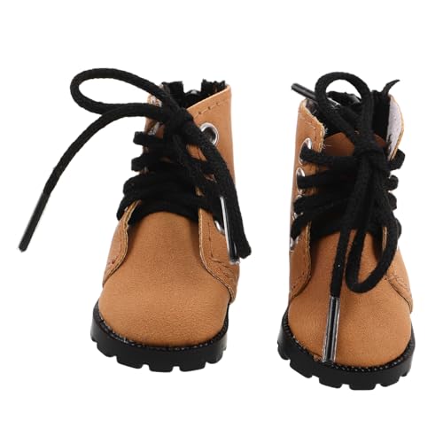 FRCOLOR Mini Doll Boots für Bjd Puppen Leichte Weiche Stiefel mit Kunstvoller Realistische Mini Schuhe als Stilvolle Puppenhaus Requisiten und Sammler Accessoires FRCOLOR Mini Doll Boots für Bjd Puppen Leichte Weiche Stiefel mit Kunstvoller Realistische Mini Schuhe als Stilvolle Puppenhaus Requisiten und Sammler Accessoires von FRCOLOR