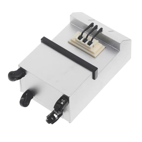FRCOLOR Mini Eiscreme Maschine Modell Puppenhaus Küchenzubehör Miniatur Küchengerät Ornament Glatte Oberfläche Robust für DIY Puppenhaus Dekoration von FRCOLOR