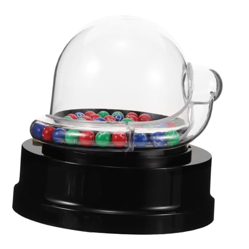 FRCOLOR Mini Elektrische Lotteriemaschine Tragbarer Zahlenwähler für Partys zur Zahlenziehung Leicht und Kompakt für Spiele und Freizeitaktivitäten von FRCOLOR