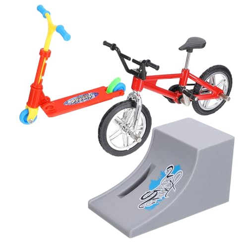 FRCOLOR Mini Finger Skateboard und Scooter Robustes Kunststoff und Aluminiumlegierungsmaterial Finger Sportspielzeug für Fördert Fingerfertigkeit und Gehirnentwicklung Freizeit und FRCOLOR Mini Finger Skateboard und Scooter Robustes Kunststoff und Aluminiumlegierungsmaterial Finger Sportspielzeug für Fördert Fingerfertigkeit und Gehirnentwicklung Freizeit und von FRCOLOR