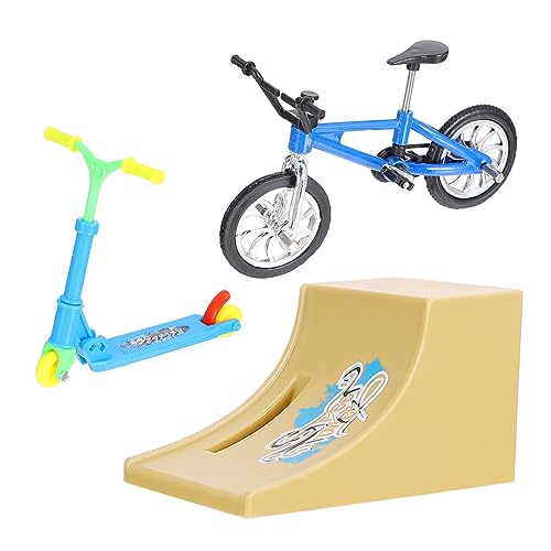 FRCOLOR Mini Finger Toys mit Aluminium Fingerbike und Rampen Tragbares Fingersportspielzeug für Koordinations und Geschicklichkeitstraining Buntes Finger Scooter Spiel für Erwachsene FRCOLOR Mini Finger Toys mit Aluminium Fingerbike und Rampen Tragbares Fingersportspielzeug für Koordinations und Geschicklichkeitstraining Buntes Finger Scooter Spiel für Erwachsene von FRCOLOR