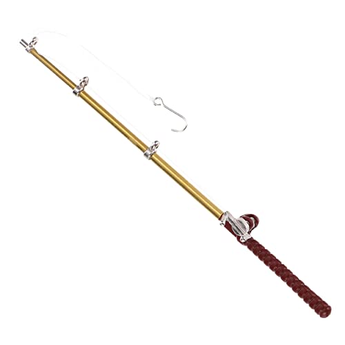 FRCOLOR Mini Fishing Pole Model Miniatur Angelrute für Puppenhaus Dekorative Dekoration für Miniatur Szenen und Kreatives Langlebiges Material Kompakte FRCOLOR Mini Fishing Pole Model Miniatur Angelrute für Puppenhaus Dekorative Dekoration für Miniatur Szenen und Kreatives Langlebiges Material Kompakte von FRCOLOR