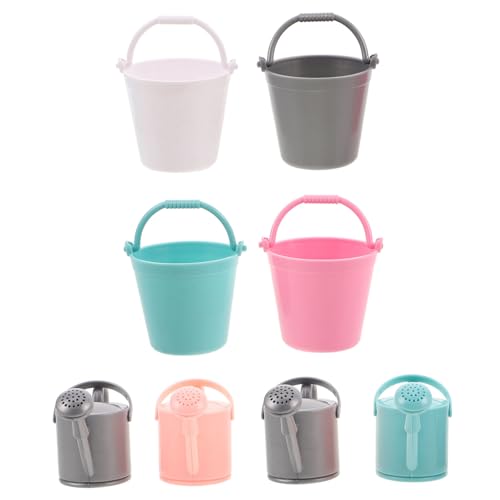 FRCOLOR Mini Gießkanne für Kleines Leichtes Gartenwerkzeug für Blumenbewässerung Miniatur Wasserkanne Dekoratives Accessoire Farben für Indoor und Outdoor Gartenpflege von FRCOLOR