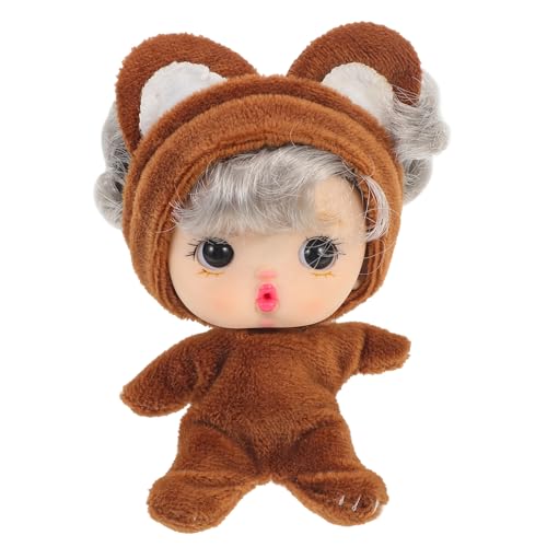 FRCOLOR Mini Mädchen Puppe aus Süßes für Kinderzimmer Leichte und Kuschelige Babypuppe als Wohnaccessoire für Kleinkinder FRCOLOR Mini Mädchen Puppe aus Süßes für Kinderzimmer Leichte und Kuschelige Babypuppe als Wohnaccessoire für Kleinkinder von FRCOLOR
